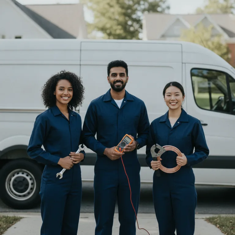 HVAC team in Saint-Hubert